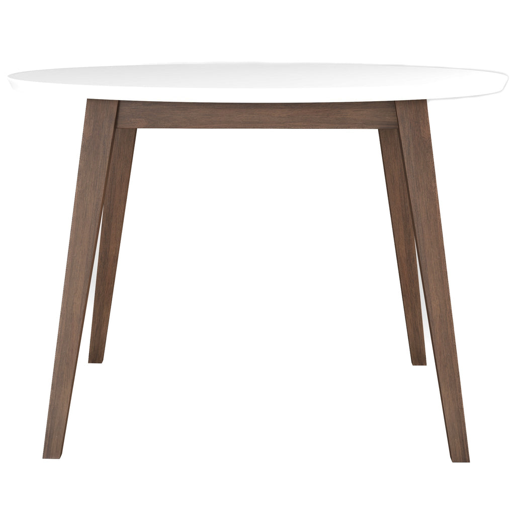 Paloma Mid-Century Modern Round Dining Table