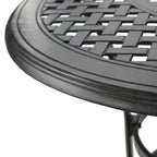 Cast Aluminium Bar Table