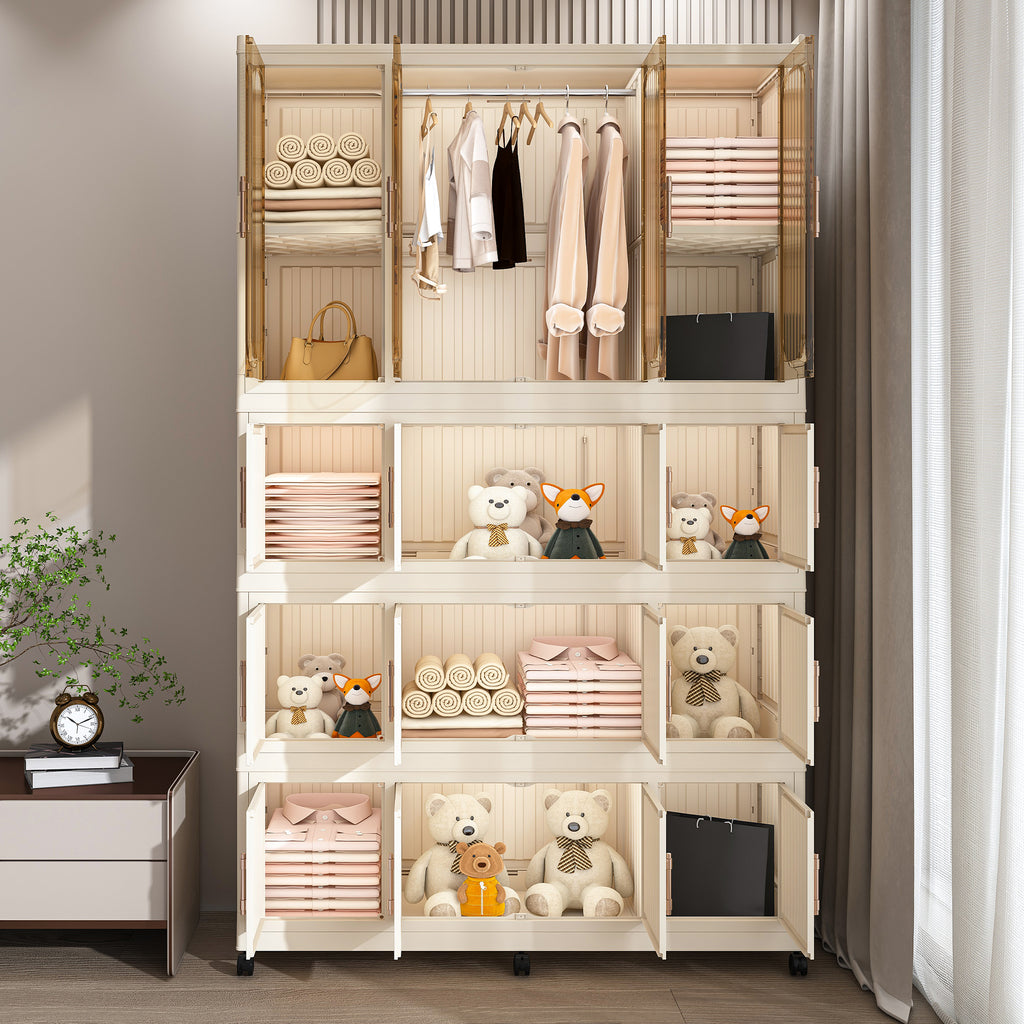Portable Wardrobe Closet Storage Organizer