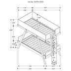 Hicks Twin Over Twin Bunk Bed