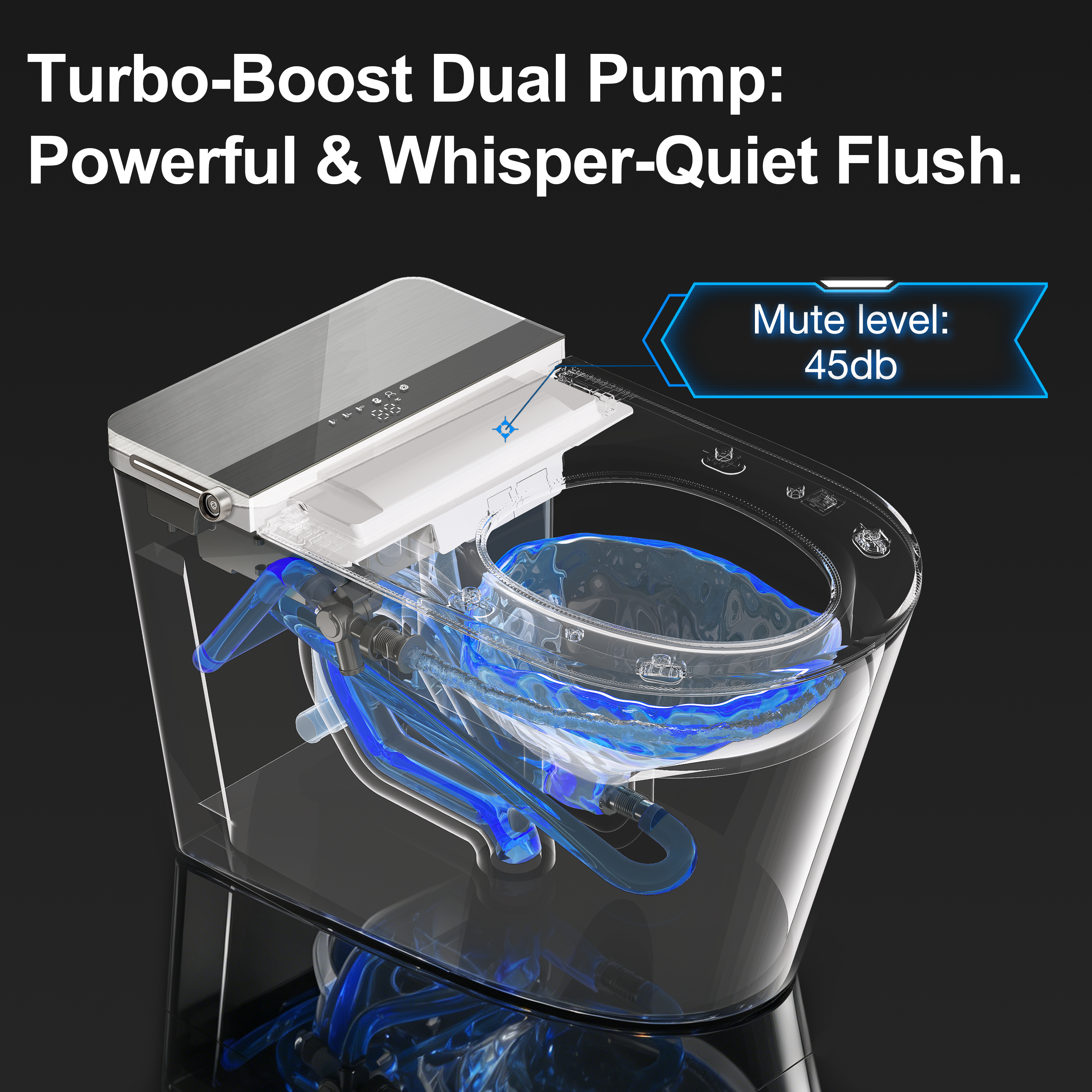 Luxury Intelligent Toilet