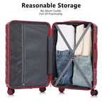 3-Piece ABS Spinner Wheel Luggage Set