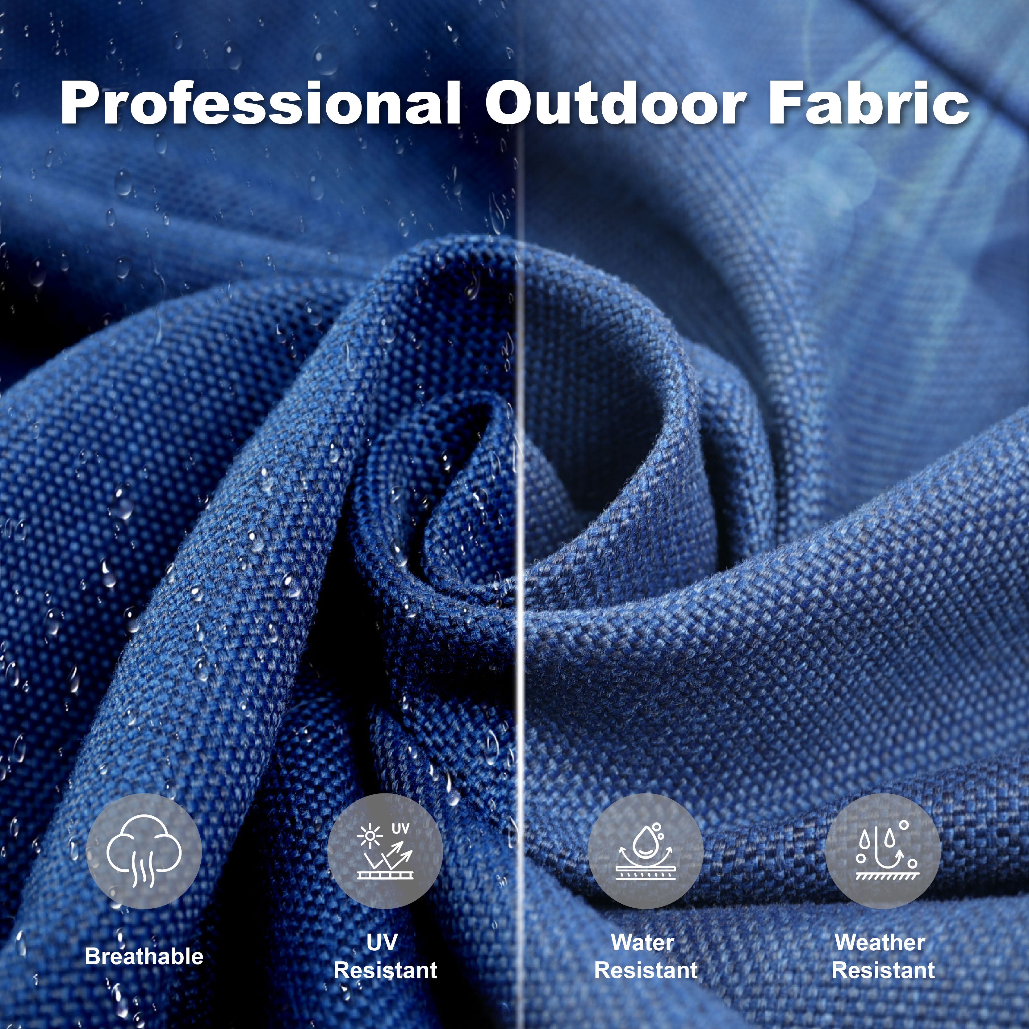 Outdoor Patio Arm Chairs Set of 2