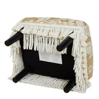 Fiona Accent Footstool Ottoman, Champagne