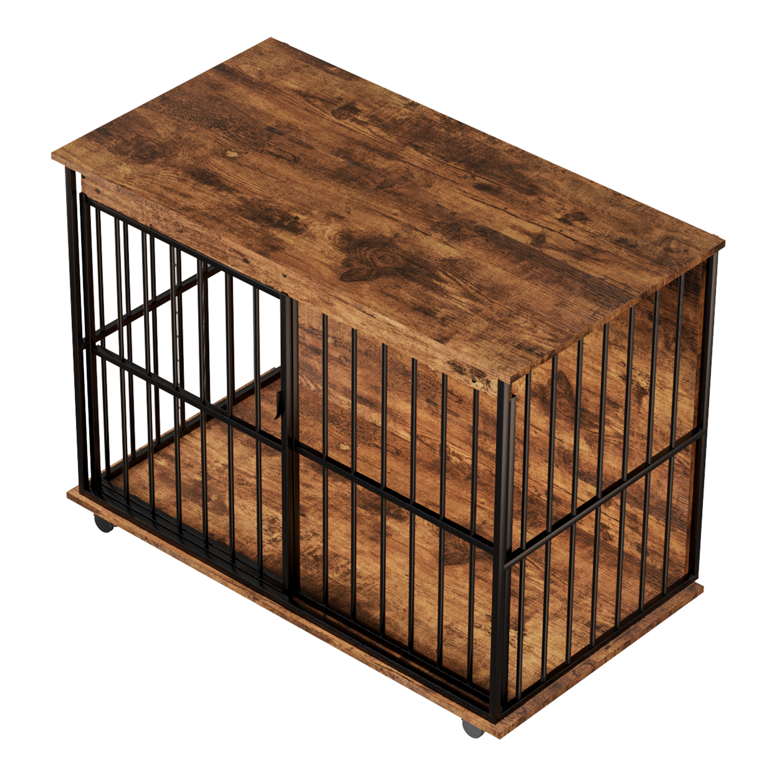 Wooden Dog Crate Furniture for Medium to Large Dogs