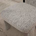 Modern Upholstered Chenille Dining Chair Set of 4