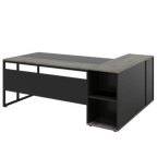 71 Inch Executive Desk with Cabinet Storage