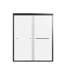 56"-60"W*72" H Semi-Frameless Double Sliding Shower Door