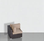 33" Wide Corner Wedge with Cushions – Fully Assembled Outdoor Sectional Piece