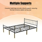 Queen Size Bed Frame With Headboard & Footboard