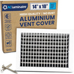 Adjustable Aluminum HVAC Register Vent Cover 14x10 Inch