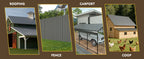 15 Pcs Heavy Duty Waterproof Metal Roofing Panels