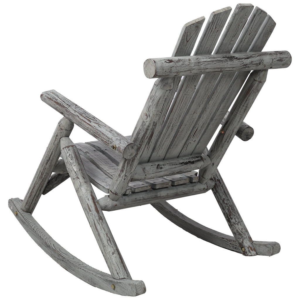 Wooden Porch Rocker Chair