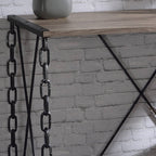 Jodie Rustic Rectangular Vanity Desk