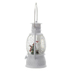 Christmas Lighted White Spinning Lantern