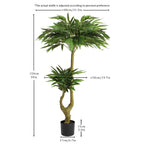 5FT Artificial Willow Tree Tall Fake Potted Plant Faux