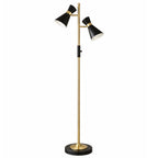 Axis Brassed Gold Floor Lamp