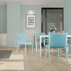 Summer 4-Piece Modern Stackable Armchair Set
