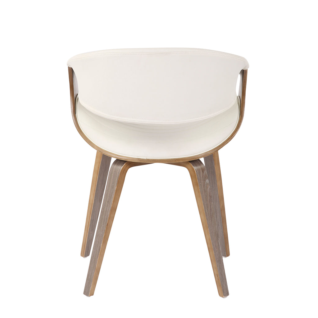 Mid-Century Modern Dining/Accent Chair in Light