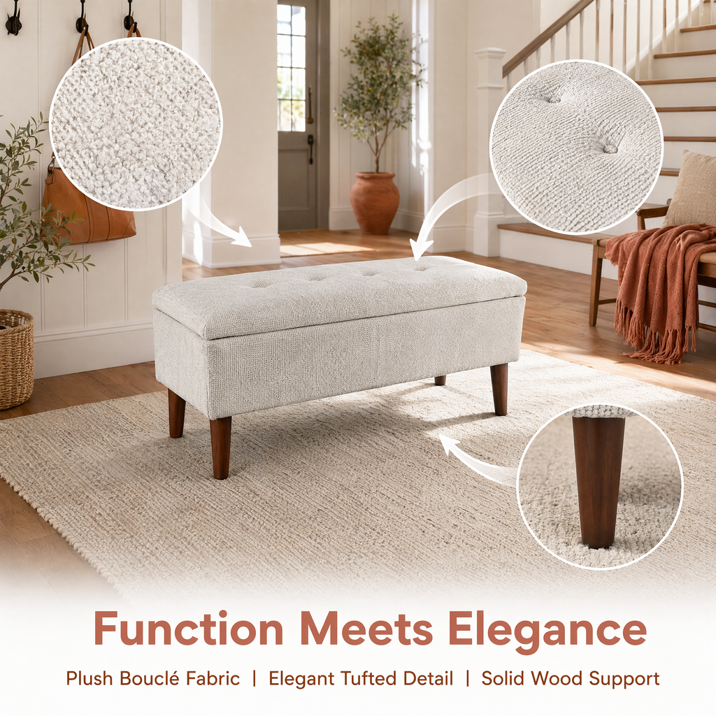 42" Rectangular Ottoman