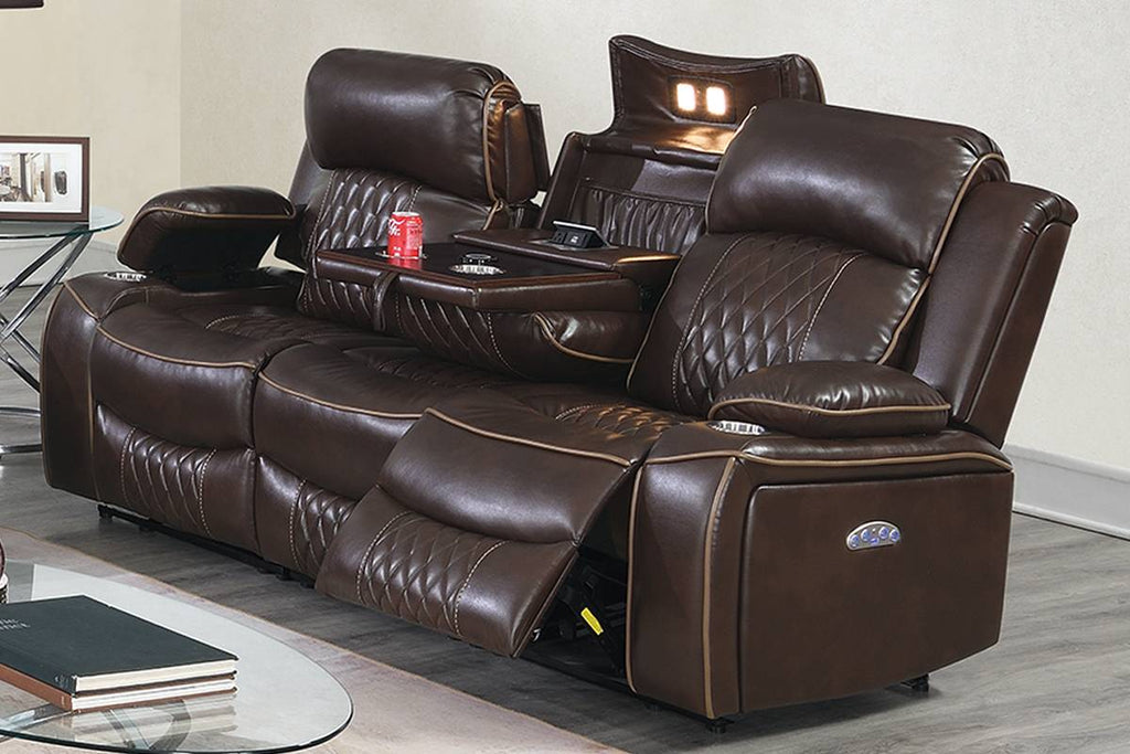 Contemporary Style 3pc Living Room Set