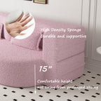 Modern Floor Sofa With 2 Pillows