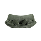 Verandah 91" Chenille Sofa in Olive