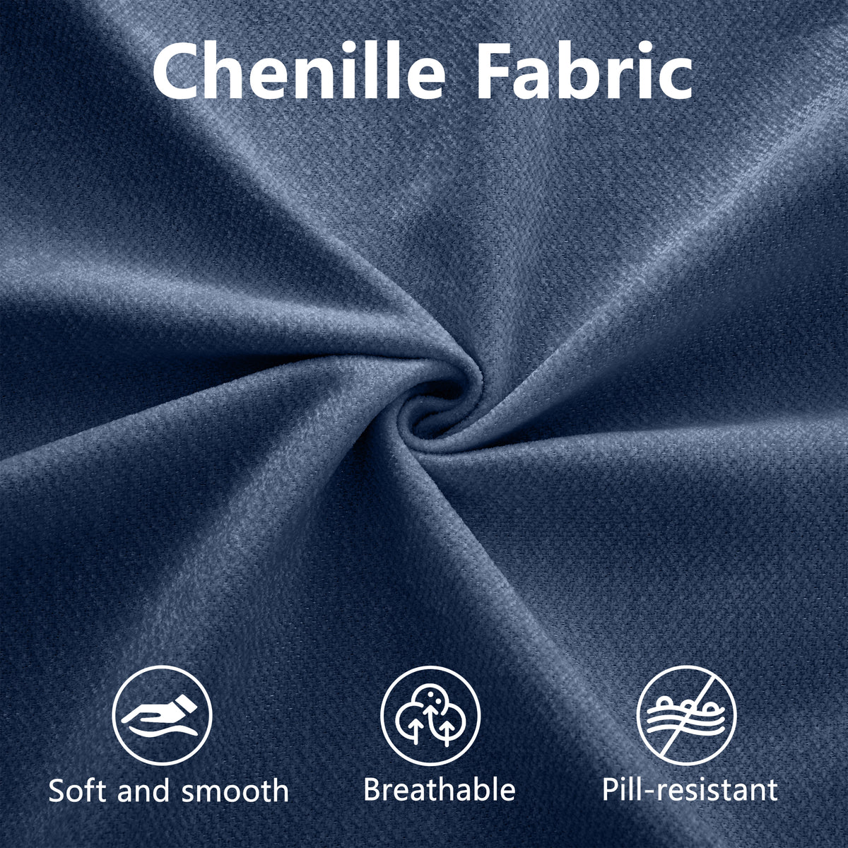 Stylish Chenille Sofa