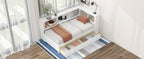 Twin Size Daybed with Two Storage Drawers and USB Ports