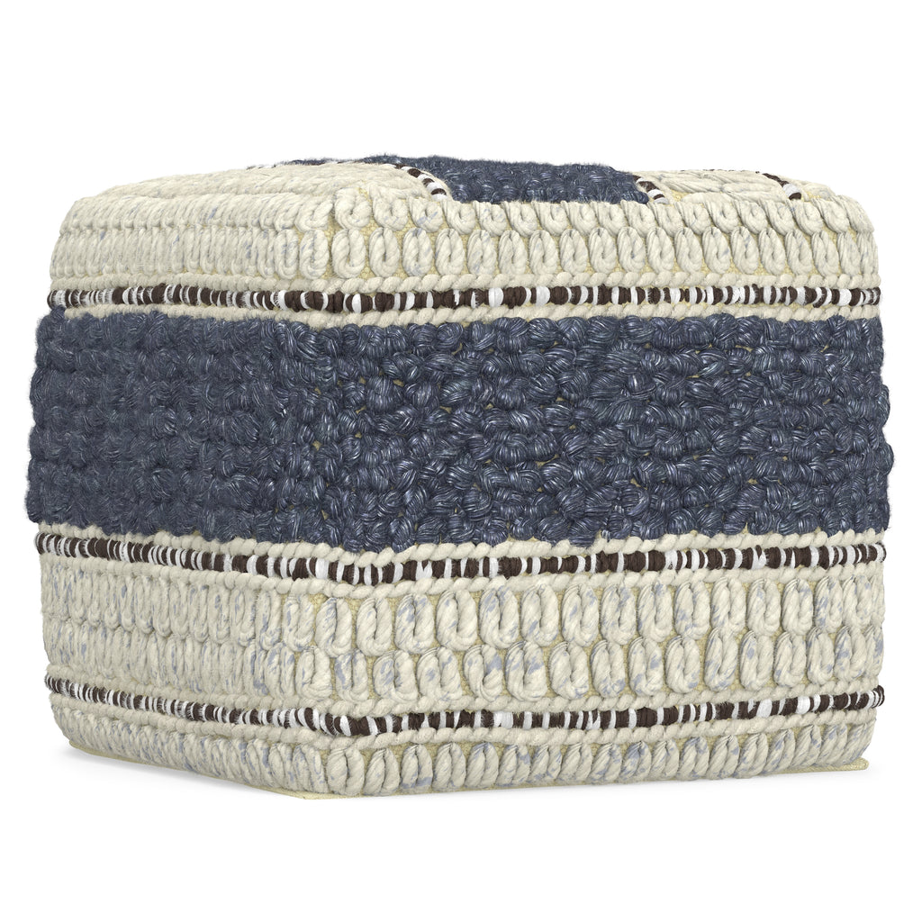 Grady 18 Inch Wide Square Pouf