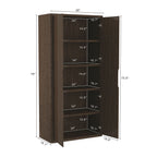 Rivington 38" Bookcase Cabinet