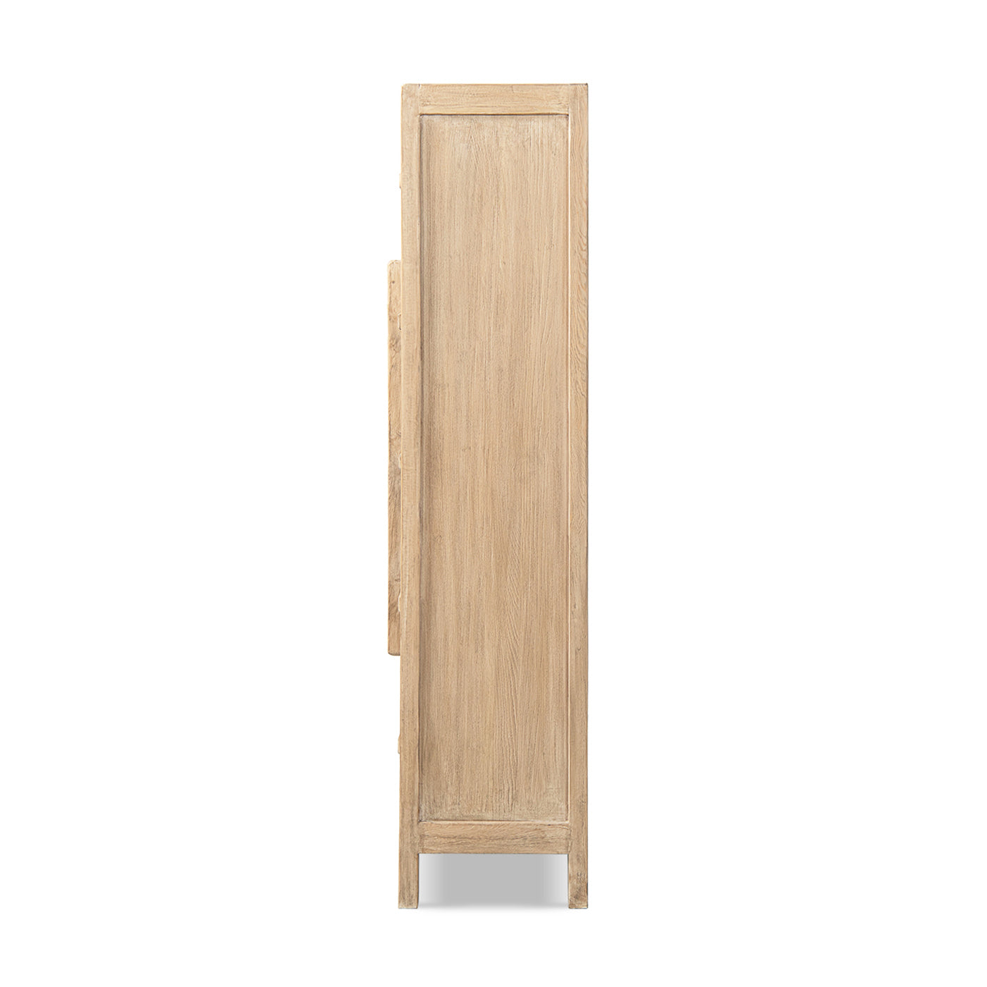 Rowan 83" Tall Reclaimed Pine Crossbar Storage Cabinet