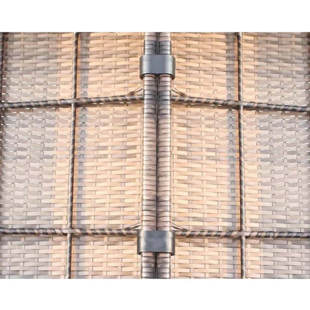 Fully Assembled Outdoor Wicker Sofa Set with Cushions