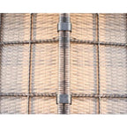 Fully Assembled Outdoor Wicker Sofa Set with Cushions