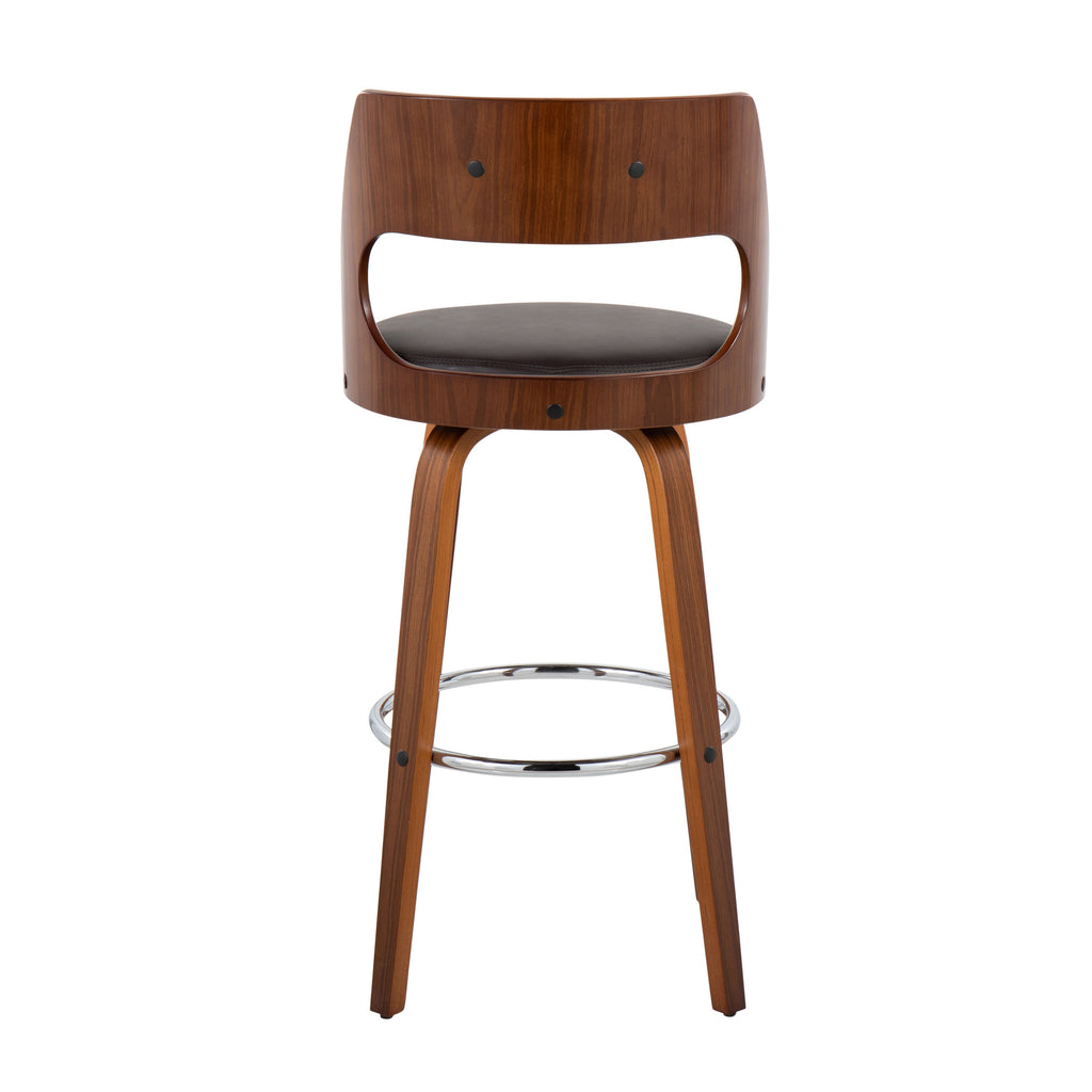 Mid-Century Modern Barstool with Swivel