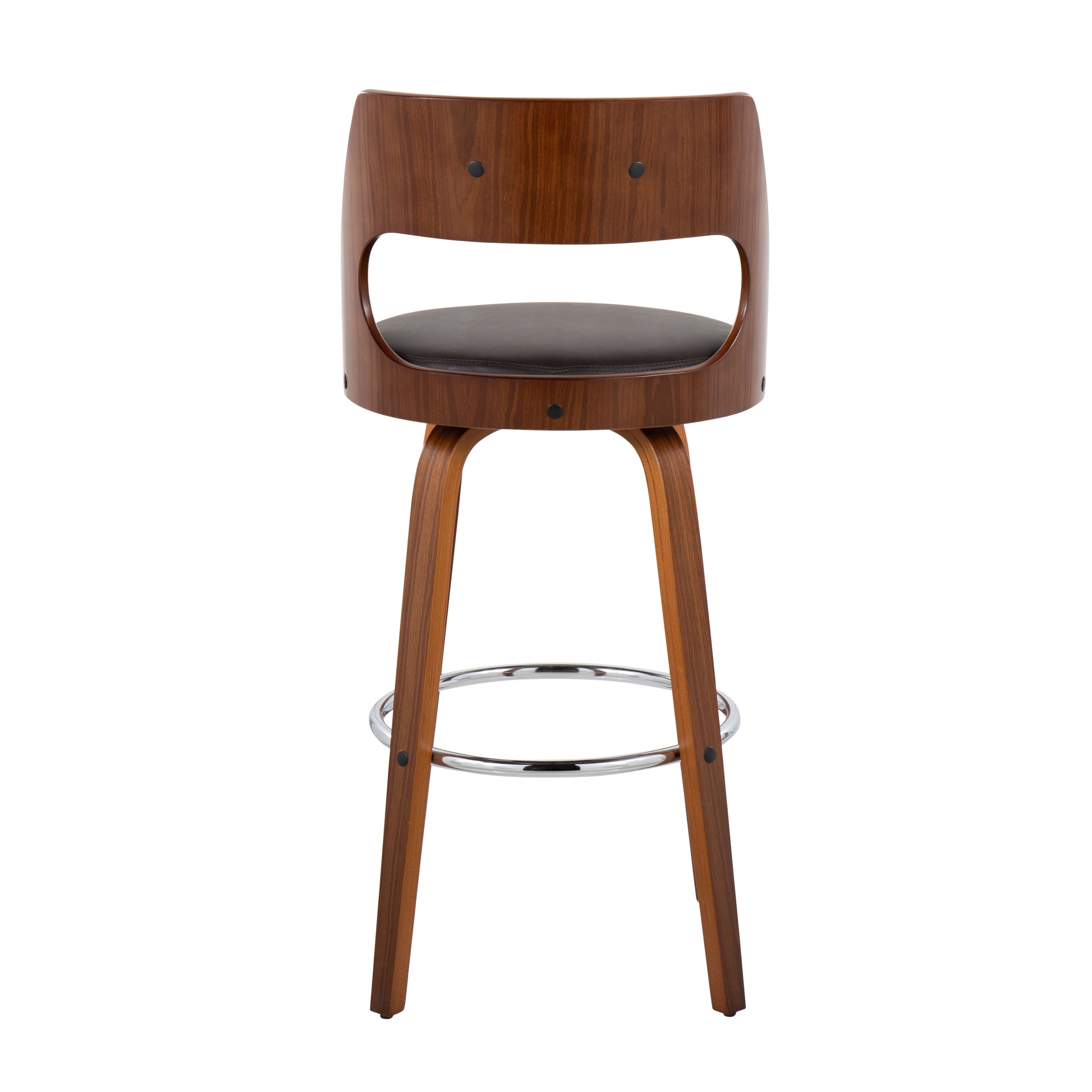 Mid-Century Modern Barstool with Swivel