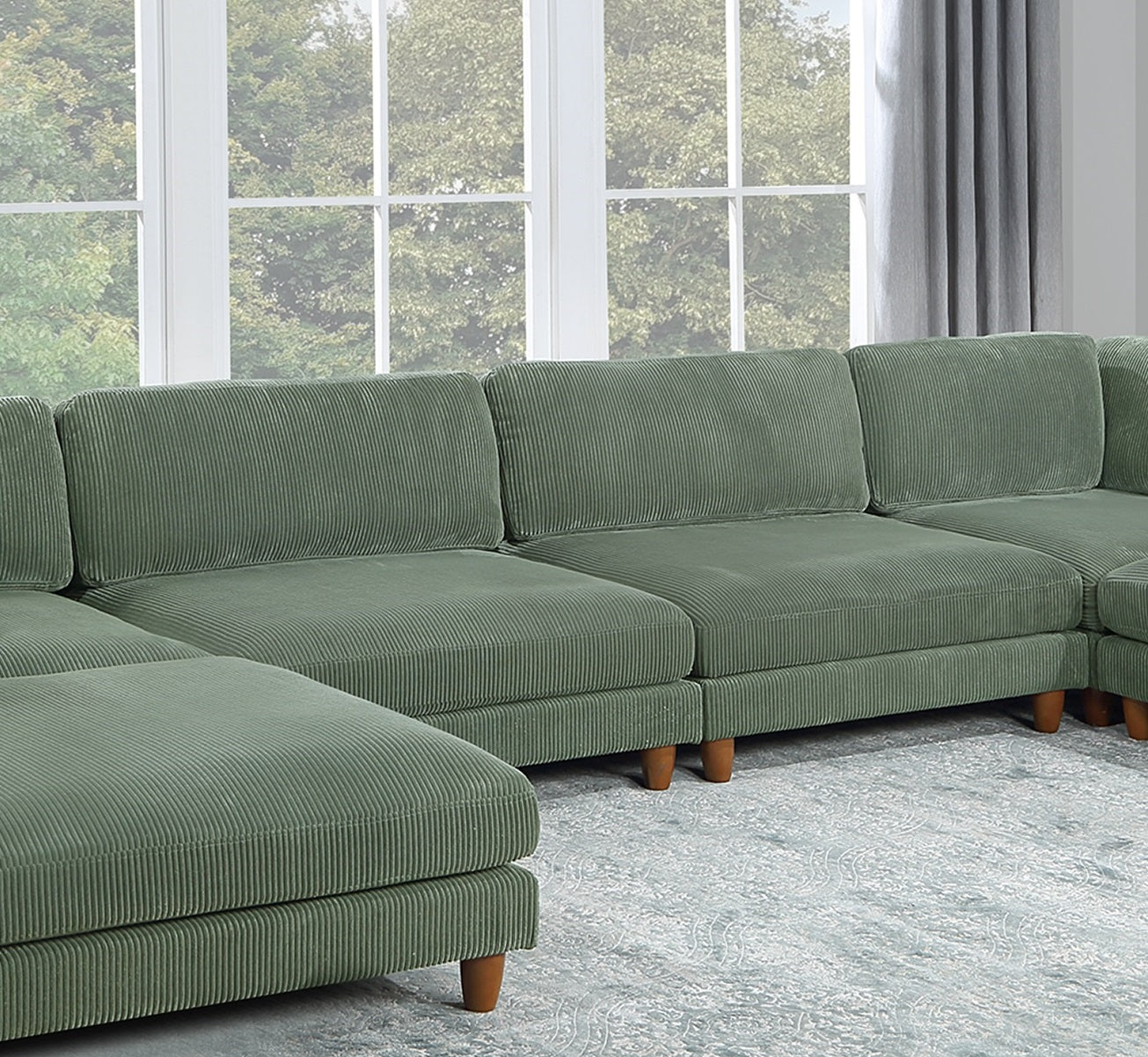 Living Room Furniture 1pc Armless Chair