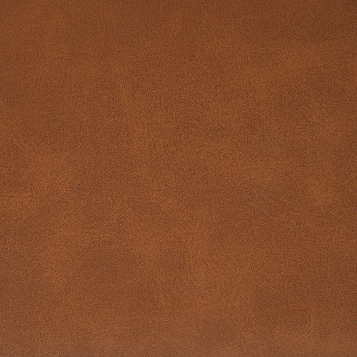 Upholstered PU Leather Ottoman, Solid Wooden Legs