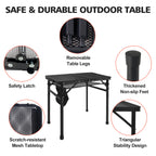 2FT Camping Table with Mesh Desktop