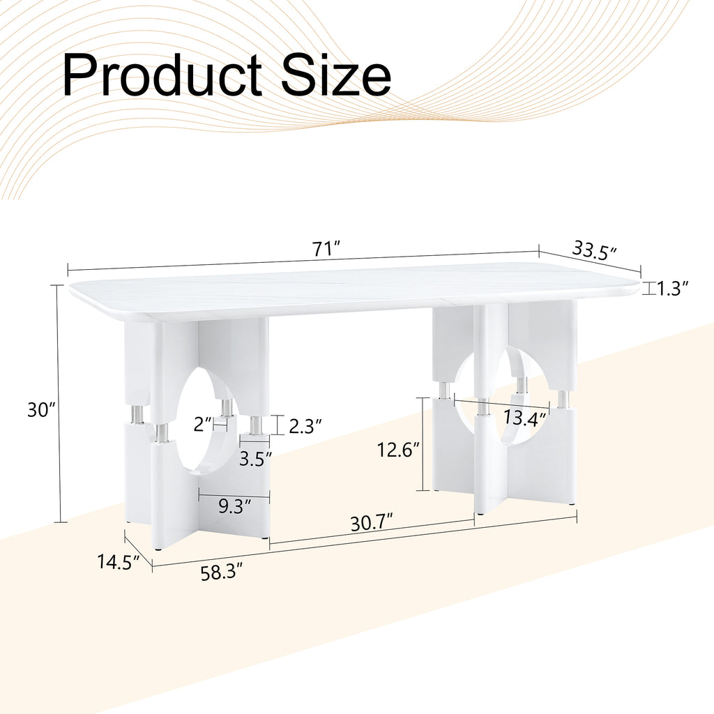 Modern MDF Dining Table