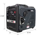 5.5KW Portable Inverter Generator with Remote Start