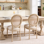 French Country Dining Chairs Set of 2