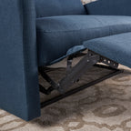 Reclining Loveseat, Leather Double Recliner Sofa