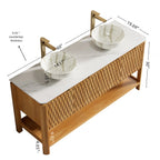 Sharma 60" Bathroom Vanity & Sinks