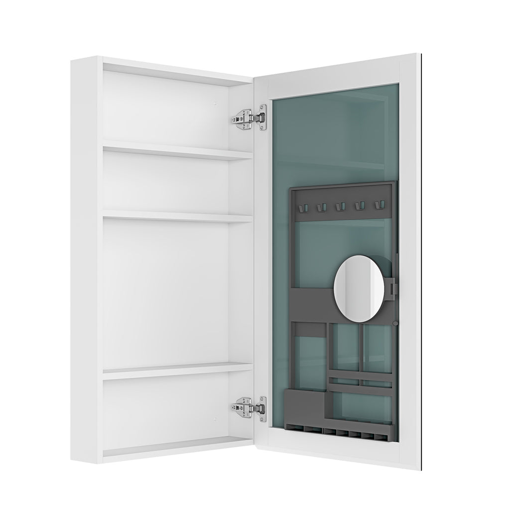 Frameless Mirror Medicine Cabinet - 20'' W x 36'' H