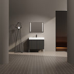 36" Freestanding Bathroom Vanity with Resin Sink