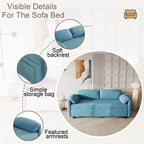 Sofa Showcase: 54" Velvet