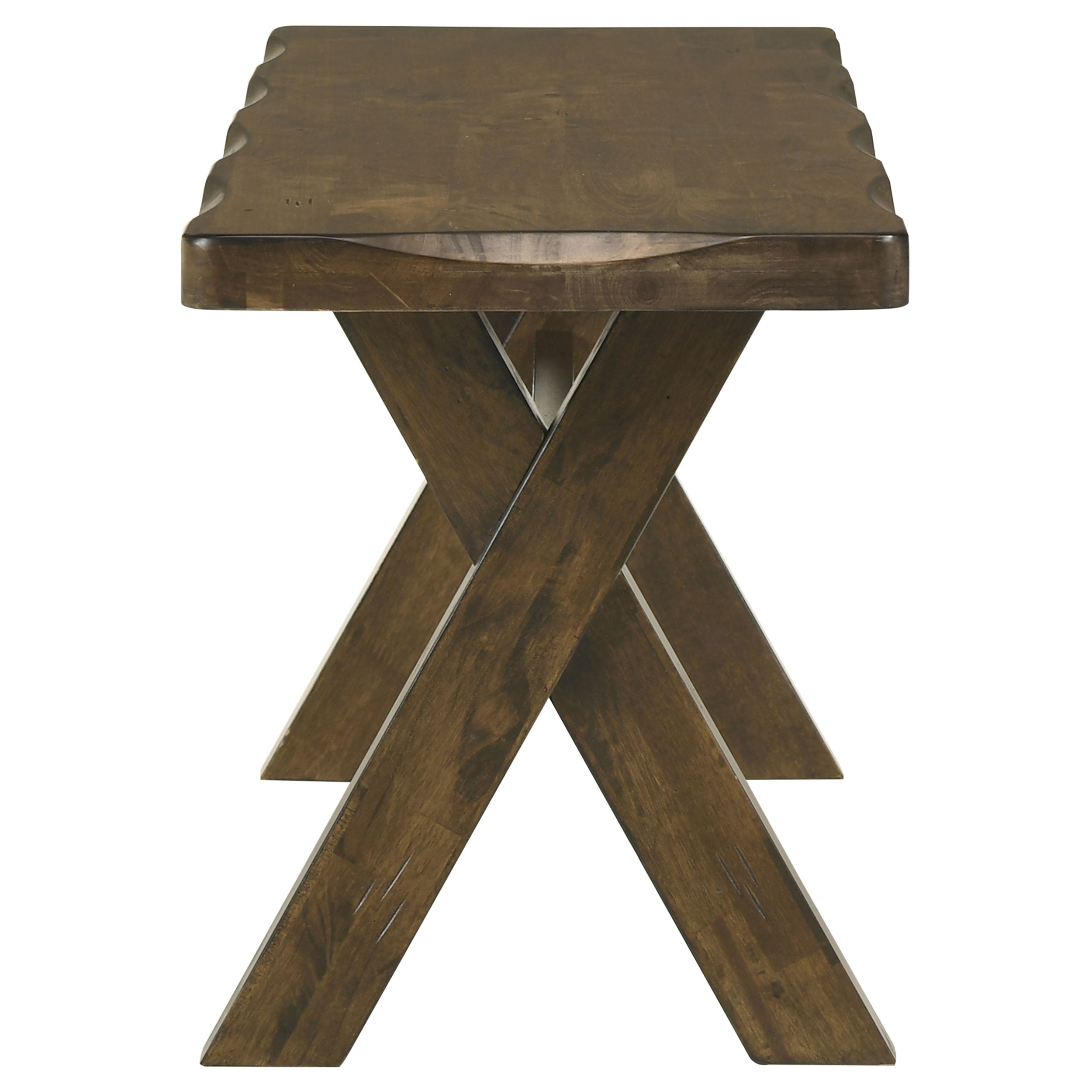 Knotty Nutmeg Dining Bench