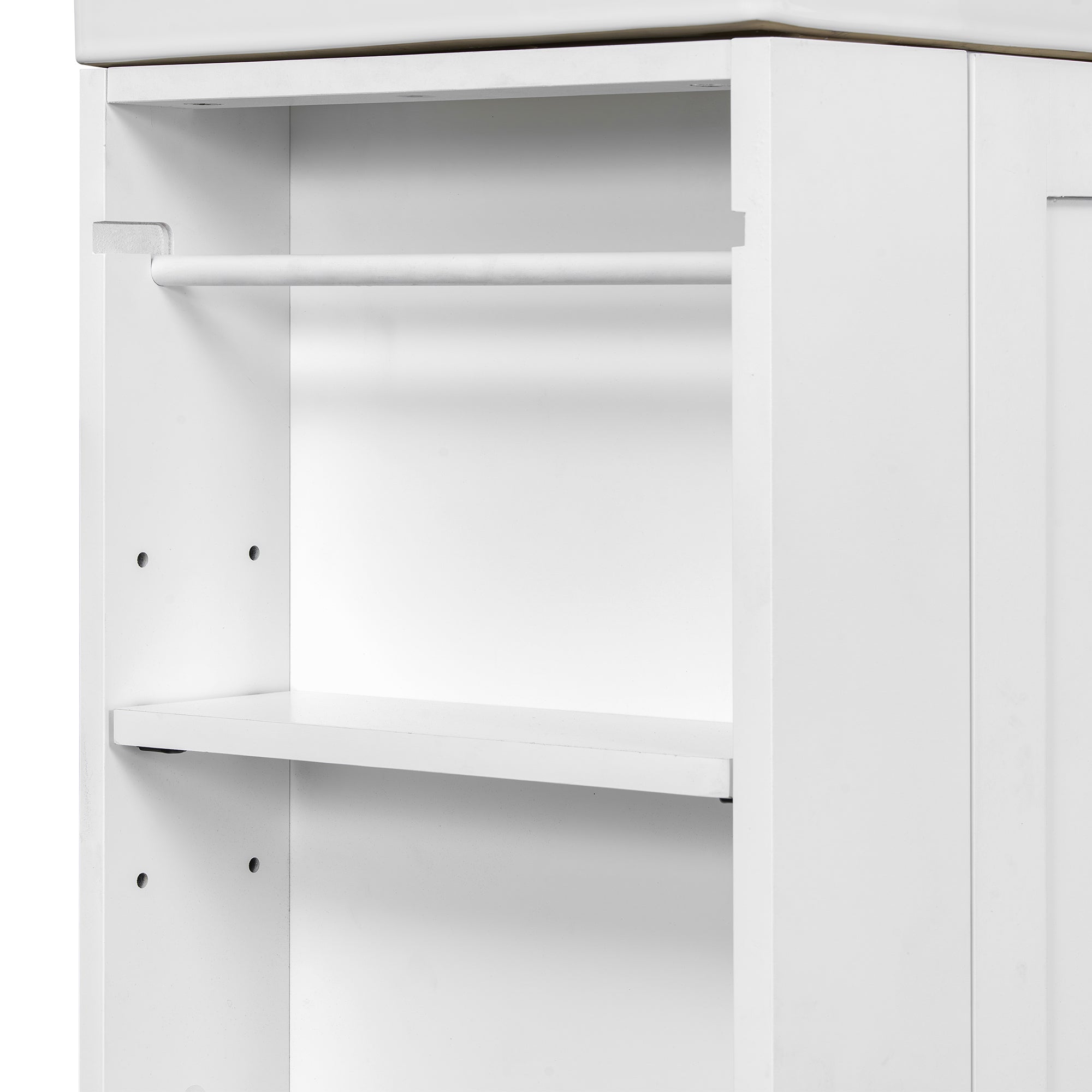 20-Inch Bathroom Vanity with Ceramic Sink