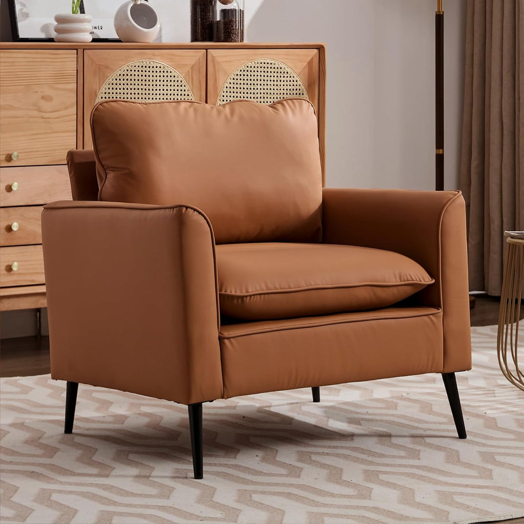 TS Cat Paw Leather Upholstered Sofa 2PC Set
